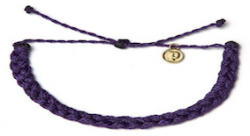 braided purple